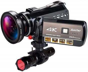 Ancter Full Spectrum Infrared Camcorder